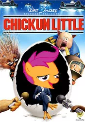 Size: 350x500 | Tagged: safe, banned from derpibooru, deleted from derpibooru, derpibooru import, chicken little, chickun, disney, exploitable meme, faic, forced meme, meme