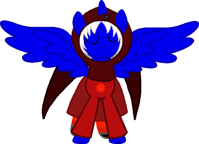 Size: 662x482 | Tagged: safe, artist:frozenstrike, artist:rockettheracer, banned from derpibooru, deleted from derpibooru, derpibooru import, ponified, alicorn, pony, crossover, god tier, homestuck, jet, lego, lego rock raiders, solo