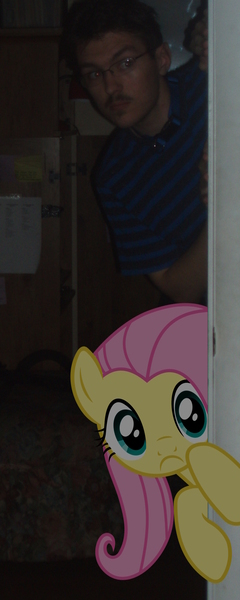 Size: 1128x2816 | Tagged: safe, banned from derpibooru, deleted from derpibooru, derpibooru import, fluttershy, human, irl, irl human, peek, peeking, photo