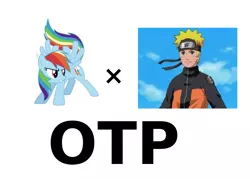 Size: 750x536 | Tagged: safe, banned from derpibooru, deleted from derpibooru, derpibooru import, rainbow dash, pony, exploitable meme, meme, naruto, otp, vector