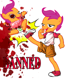 Size: 255x278 | Tagged: grimdark, banned from derpibooru, deleted from derpibooru, derpibooru import, scootaloo, 4chan, chickun, exploitable meme, faic, forced meme, meme, moot