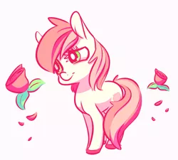 Size: 1313x1183 | Tagged: safe, artist:handsockz, banned from derpibooru, deleted from derpibooru, derpibooru import, roseluck, flower, rose, solo