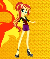 Size: 542x645 | Tagged: safe, banned from derpibooru, deleted from derpibooru, derpibooru import, sunset shimmer, equestria girls, clothes, dressup, dressup game, game, skirt, solo, starsue