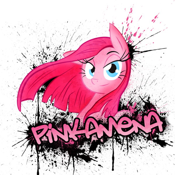 Size: 2000x2000 | Tagged: safe, artist:leadhooves, artist:slyfoxcl, artist:sparkdraws, banned from derpibooru, deleted from derpibooru, derpibooru import, pinkie pie, pinkamena diane pie, solo, spray, vector