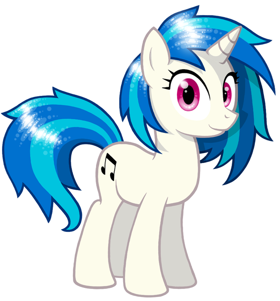 Size: 918x988 | Tagged: safe, artist:wandrevieira1994, banned from derpibooru, deleted from derpibooru, derpibooru import, vinyl scratch, cute, solo