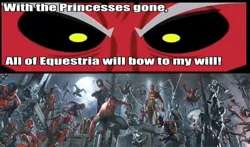 Size: 1276x748 | Tagged: safe, banned from derpibooru, deleted from derpibooru, derpibooru import, lord tirek, araña, ben reilly, doctor octopus, exploitable meme, fantastic four, ff, future foundation, iron spider, kaine, man-spider, meme, miguel o'hara, miles morales, scarlet spider, spider-girl, spider-ham, spider-man, spider-man 2099, spider-man noir, spider-verse, spider-woman, superior spider-man, symbiote, tirek vs everyone meme, ultimate spider-man, venom