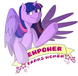 Size: 1266x1242 | Tagged: safe, artist:zwoobat, banned from derpibooru, deleted from derpibooru, derpibooru import, twilight sparkle, alicorn, looking at you, mouthpiece, solo, transgender, twilight sparkle (alicorn)