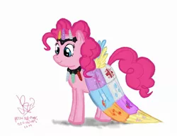 Size: 2430x1868 | Tagged: grimdark, artist:retsu-the-pony, banned from derpibooru, deleted from derpibooru, derpibooru import, pinkie pie, fanfic:cupcakes, cutie mark dress