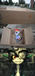 Size: 480x1024 | Tagged: safe, banned from derpibooru, deleted from derpibooru, derpibooru import, dashie meme, exploitable meme, good people finding dash meme, meme, midna, obligatory pony, the legend of zelda