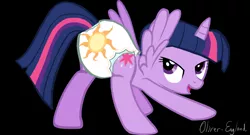 Size: 1276x688 | Tagged: safe, artist:oliver-england, banned from derpibooru, deleted from derpibooru, derpibooru import, twilight sparkle, alicorn, diaper, diaper fetish, fetish, solo, twilight sparkle (alicorn)