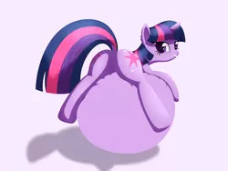 Size: 4000x3000 | Tagged: suggestive, artist:galekz, banned from derpibooru, deleted from derpibooru, derpibooru import, edit, twilight sparkle, belly, big belly, fat, female, huge belly, impossibly large belly, solo, solo female