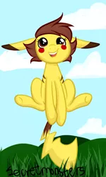 Size: 1200x2000 | Tagged: safe, artist:lullabyprince, banned from derpibooru, deleted from derpibooru, derpibooru import, ponified, pikachu, pony, pokémon, solo