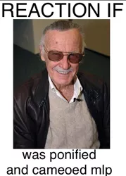 Size: 364x508 | Tagged: safe, banned from derpibooru, deleted from derpibooru, derpibooru import, barely pony related, exploitable meme, meme, meta, reaction if, stan lee