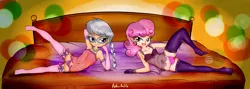 Size: 4500x1600 | Tagged: suggestive, artist:anibaruthecat, banned from derpibooru, deleted from derpibooru, derpibooru import, silver spoon, sweetie belle, human, clothes, humanized, lingerie, lolicon, underage, underwear