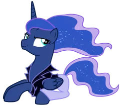 Size: 5796x4995 | Tagged: safe, artist:sebisscout1997, banned from derpibooru, deleted from derpibooru, derpibooru import, princess luna, clothes, greaser, jacket, leather jacket, vector