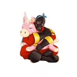 Size: 512x512 | Tagged: safe, artist:jacyll, banned from derpibooru, deleted from derpibooru, derpibooru import, balloonicorn, barely pony related, pyro, team fortress 2