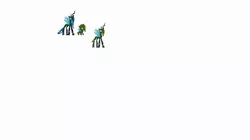 Size: 6576x3688 | Tagged: safe, artist:unoriginai, banned from derpibooru, deleted from derpibooru, derpibooru import, queen chrysalis, oc, oc:larvae, oc:princess larva, changeling, changeling queen, female, offspring, princess larva, so much white space