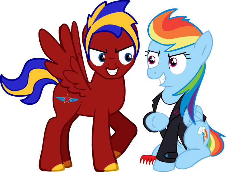 Size: 6780x5169 | Tagged: safe, artist:sebisscout1997, banned from derpibooru, deleted from derpibooru, derpibooru import, rainbow dash, oc, pony creator, clothes, greaser, jacket, leather jacket, vector