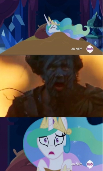 Size: 558x924 | Tagged: safe, banned from derpibooru, deleted from derpibooru, derpibooru import, princess celestia, braveheart, caption, celestia's nightmare, exploitable meme, image macro, meme, text, william wallace