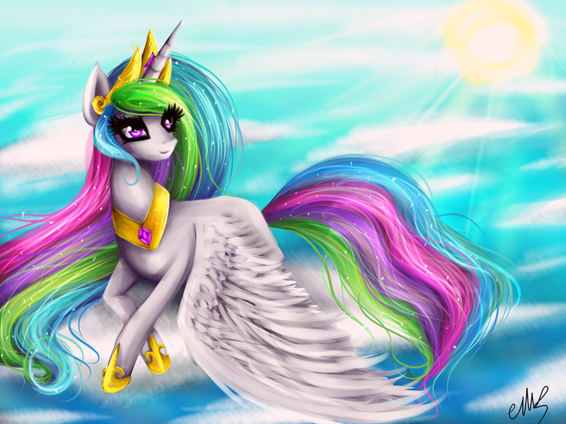 Size: 900x675 | Tagged: safe, artist:pastelmistress, banned from derpibooru, deleted from derpibooru, derpibooru import, princess celestia, crepuscular rays, solo, spread wings, sun, wings