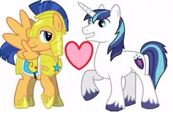 Size: 475x313 | Tagged: safe, banned from derpibooru, deleted from derpibooru, derpibooru import, flash sentry, shining armor, gay, infidelity, male, shiningsentry, shipping