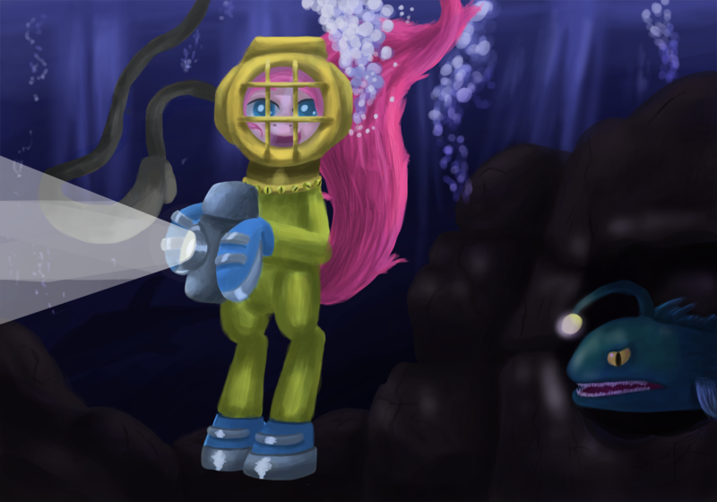 Size: 1429x1000 | Tagged: safe, artist:raedrob, banned from derpibooru, deleted from derpibooru, derpibooru import, pinkie pie, underwater