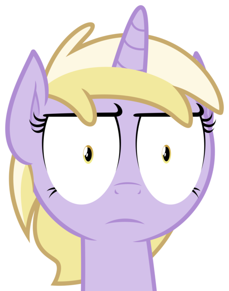 Size: 3944x4998 | Tagged: safe, artist:zutheskunk, banned from derpibooru, deleted from derpibooru, derpibooru import, dinky hooves, absurd resolution, reaction image, serious, serious face, simple background, transparent background, vector, wtf