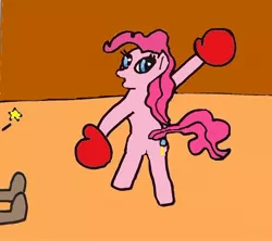 Size: 670x595 | Tagged: safe, artist:arkan0id, banned from derpibooru, deleted from derpibooru, derpibooru import, pinkie pie, boxing, knockout, sports