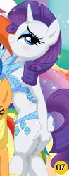 Size: 369x937 | Tagged: suggestive, artist:bbmbbf, banned from derpibooru, deleted from derpibooru, derpibooru import, rarity, anthro, comic:the next level of friendship, comic:the next level of friendship hd, equestria untamed, blushing, breasts, busty rarity, clothes, comic, cropped, female, lingerie, palcomix, panties, pose, sultry pose, underwear