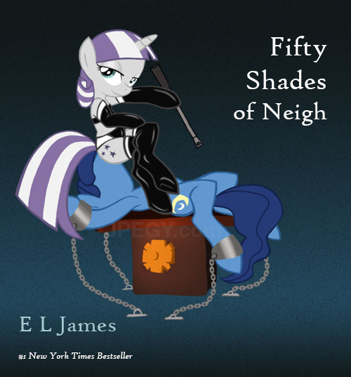 Size: 500x537 | Tagged: questionable, artist:drago-flame, banned from derpibooru, deleted from derpibooru, derpibooru import, night light, twilight velvet, bondage, chained, clothes, faceful of ass, facesitting, female, femdom, fifty shades of grey, fifty shades of neigh, good clean married sex, image, jpeg, latex, latex socks, parody, riding crop, sex, socks
