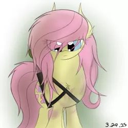 Size: 1000x1000 | Tagged: safe, artist:onlytheponies, banned from derpibooru, deleted from derpibooru, derpibooru import, fluttershy, arrow (tv), dc comics, green arrow, solo, the arrow