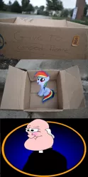Size: 509x1024 | Tagged: safe, banned from derpibooru, deleted from derpibooru, derpibooru import, rainbow dash, fanfic:my little dashie, evil people finding dash meme, exploitable meme, father tucker, meme, meta, obligatory pony, priest, this will end in tears