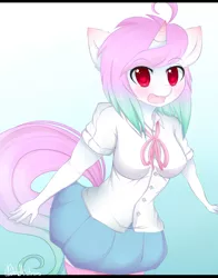 Size: 1280x1632 | Tagged: safe, artist:pastelmistress, banned from derpibooru, deleted from derpibooru, derpibooru import, oc, oc:reverie, unofficial characters only, anthro, anthro oc, solo