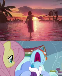Size: 616x758 | Tagged: safe, banned from derpibooru, deleted from derpibooru, derpibooru import, screencap, fluttershy, rainbow dash, tanks for the memories, crying, exploitable meme, final fantasy, final fantasy x, meme, obligatory pony, time to say goodbye dash, yuna