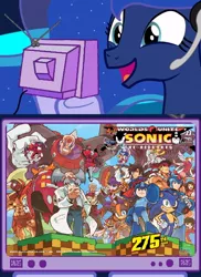 Size: 506x696 | Tagged: safe, banned from derpibooru, deleted from derpibooru, derpibooru import, princess luna, gamer luna, alex kidd, amaterasu, archie comics, billy hatcher, breath of fire, crossover, death adder, doctor eggman, dr. wily, exploitable meme, golden axe, gore magala, image, jpeg, m. bison, male, megaman, megaman x, meme, monster hunter, nights, obligatory pony, okami, panzer dragoon, red arremer, ryu, sigma, skies of arcadia, sonic the hedgehog, sonic the hedgehog (series), sticks the badger, street fighter, tv meme, tyris flare, viewtiful joe, vyse