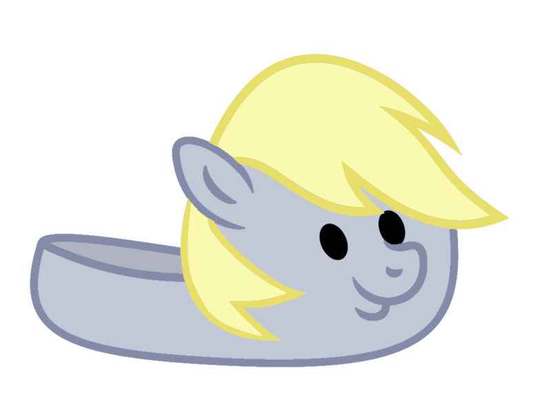 Size: 1032x774 | Tagged: safe, artist:s.guri, banned from derpibooru, deleted from derpibooru, derpibooru import, edit, derpy hooves, clothes, dashie slippers, slippers