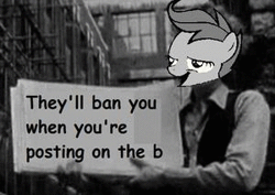 Size: 300x212 | Tagged: safe, banned from derpibooru, deleted from derpibooru, derpibooru import, allen ginsburg, bob dylan, chickun, everybody must get stoned, exploitable meme, faic, forced meme, lyrics, meme, music, sign, subterannean homesick blues, text