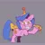 Size: 1961x1961 | Tagged: safe, artist:kylesmeallie, earth pony, bipedal, bow, braces, chucky e. cheese pony, female, food, g1, g1 to g4, generation leap, hat, leaning forward, mare, party hat, pizza, smiling, smiling at you, solo, tail bow