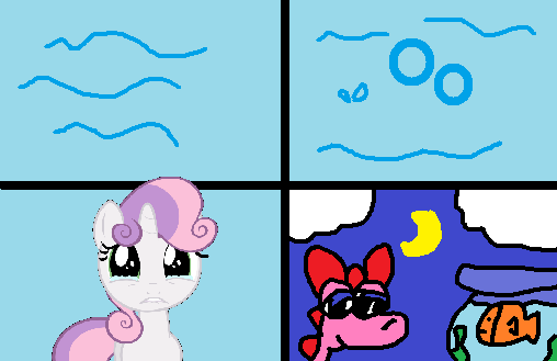 Size: 508x329 | Tagged: safe, banned from derpibooru, deleted from derpibooru, derpibooru import, sweetie belle, birdo, fish, 5d's, anca (yoshi), crying, drowned, mario bros., my eye hurts, ocean, skies and highlights, sonic the hedgehog (series), super mario bros., super mario bros. 2, swim, wat, yu-gi-oh!, yu-gi-oh! 5d's, yusei fudo