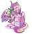 Size: 613x651 | Tagged: safe, artist:selective-yellow, banned from derpibooru, deleted from derpibooru, derpibooru import, princess cadance, spike, eyes closed, hug, image, png