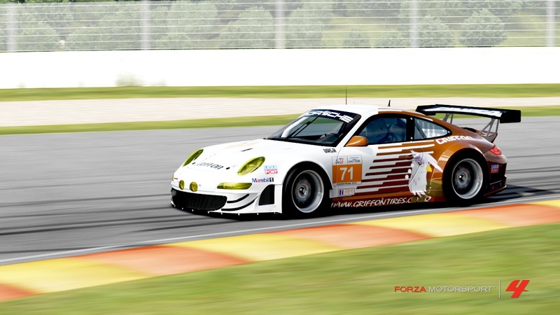 Size: 1280x720 | Tagged: safe, artist:skyline333, banned from derpibooru, deleted from derpibooru, derpibooru import, gilda, gryphon, car, forza motorsport 4, porsche, porsche 911, porsche 997