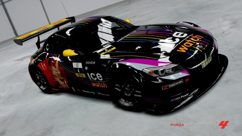 Size: 1280x720 | Tagged: safe, artist:skyline333, banned from derpibooru, deleted from derpibooru, derpibooru import, manticore, bmw, bmw z4, car, forza motorsport 4