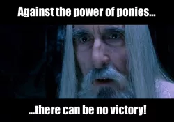 Size: 600x420 | Tagged: safe, banned from derpibooru, deleted from derpibooru, derpibooru import, christopher lee, exploitable meme, lord of the rings, meme, saruman