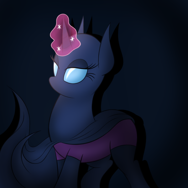 Size: 1400x1400 | Tagged: safe, artist:onlytheponies, banned from derpibooru, deleted from derpibooru, derpibooru import, mare do well, bedroom eyes, equal sign, solo