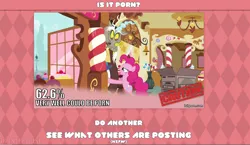 Size: 1178x681 | Tagged: safe, banned from derpibooru, deleted from derpibooru, derpibooru import, screencap, discord, pinkie pie, caption, exploitable meme, image macro, meme, text