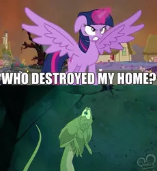 Size: 637x692 | Tagged: safe, banned from derpibooru, deleted from derpibooru, derpibooru import, twilight sparkle, alicorn, disney, exploitable meme, frank, meme, obligatory pony, the rescuers down under, twilight sparkle (alicorn), who destroyed twilight's home