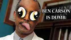 Size: 1280x720 | Tagged: safe, banned from derpibooru, deleted from derpibooru, derpibooru import, derpy hooves, 2016 election, barely pony related, ben carson, derp, politics, republican, the amazing atheist, thumbnail