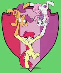 Size: 831x1000 | Tagged: safe, artist:liquidrabbitz, banned from derpibooru, deleted from derpibooru, derpibooru import, apple bloom, scootaloo, sweetie belle, crusaders of the lost mark, cutie mark, cutie mark crusaders, smiling, the cmc's cutie marks