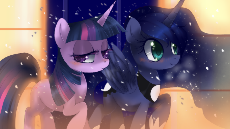 Size: 1920x1080 | Tagged: safe, banned from derpibooru, deleted from derpibooru, derpibooru import, princess luna, twilight sparkle, female, lesbian, shipping, twiluna