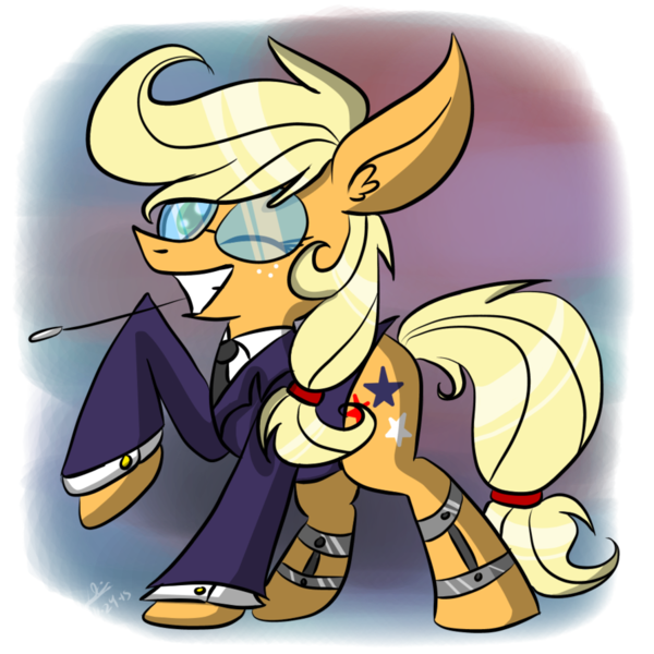 Size: 894x894 | Tagged: safe, artist:daisy-dictator, banned from derpibooru, deleted from derpibooru, derpibooru import, applejack, cigarette, cigarette holder, fdr, franklin d. roosevelt, smoking, solo